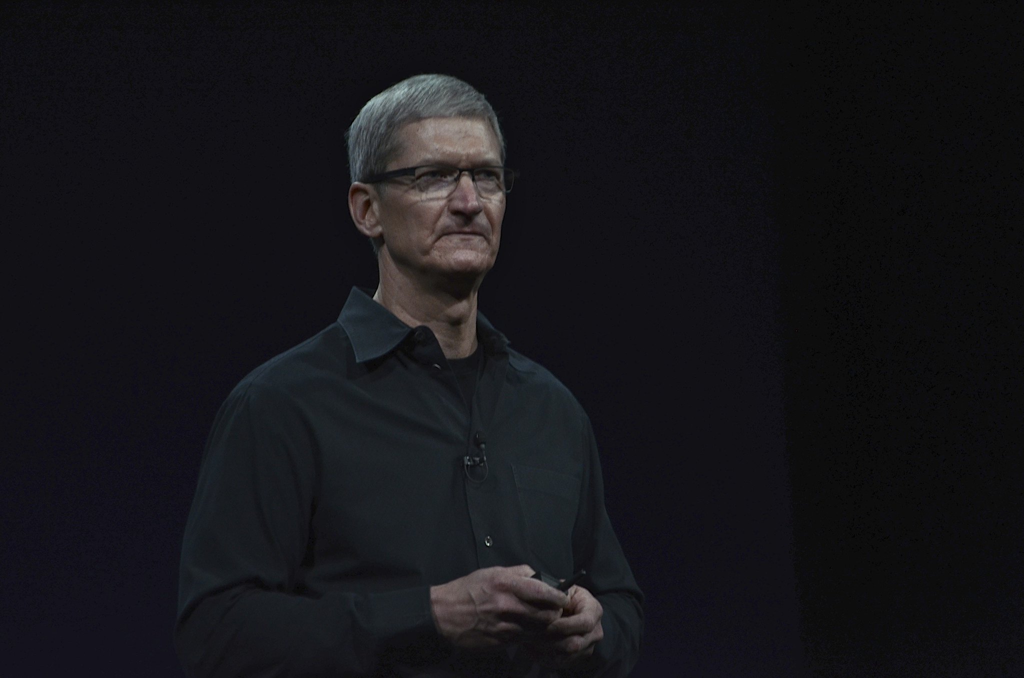 Uma foto do Tim Cook CEO da Apple